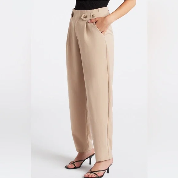 Vigoss Button Waist Balloon Pant - Picture 3 of 6